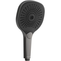 Душевая лейка Aqueduto Chuva CHU0845 131 мм, 3 режима, оружейная сталь матовый