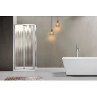 Душевой уголок 80x80 см Vincea Garda VSR-1G8080CH шиншилла