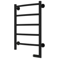Полотенцесушитель электрический 600x400 черный матовый МЭМ правый Сунержа Галант 2.0 31-5201-6040