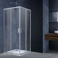 Душевой уголок 90-100x90-100 см Vincea Rapid VSS-3R90/10CL прозрачное