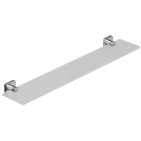Полка стеклянная Kludi Vela S 2597305 60 см, хром