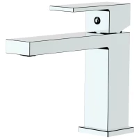 Смеситель для раковины Belz B10672 хром