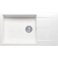 Кухонная мойка Polygran Gals-862 белый хлопок 473356