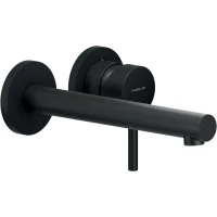 Смеситель для раковины Nobili Live LV00499/1BM встраиваемый, без донного клапана, черный матовый