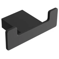 Крючок Excellent Riko DOEX.1602BL двойной, для ванны, черный матовый