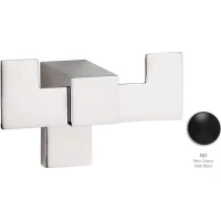 Крючок Sanibano Elegance H8700/09DMB двойной, для ванны, черный матовый