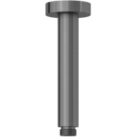 Кронштейн для верхнего душа Kludi A-QA 66515N2-00 150 мм, потолочный, оружейная сталь матовый