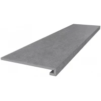 Ступени Kerama Marazzi Фондамента серые, фронтальные