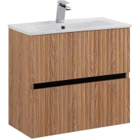 Тумба под раковину Art&Max Torino AM-TORINO-600-2C-SO-BR-P 60 см, подвесная, бран
