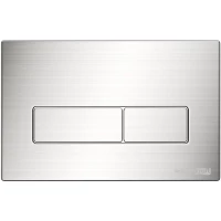 Кнопка смыва WasserKRAFT BN03 для инсталляции, никель