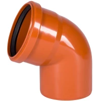 Отвод 125 х 67° Ostendorf KGB 221230