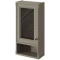 Шкаф одностворчатый серый матовый L Caprigo Jardin 10492L-B021 - 1