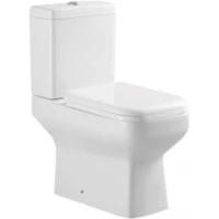 Унитаз-компакт Stella Polar Калафель KN8130000 SP-00001847 с сиденьем микролифт, белый