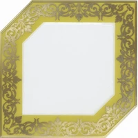 Декор Kerama Marazzi Клемансо оливковый 15х15