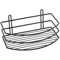 Полка для ванной Fixsen FX-720B-1 25 см, черный матовый