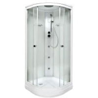 Душевая кабина 90x90x230 см Deto DM2090GM+EL интимато