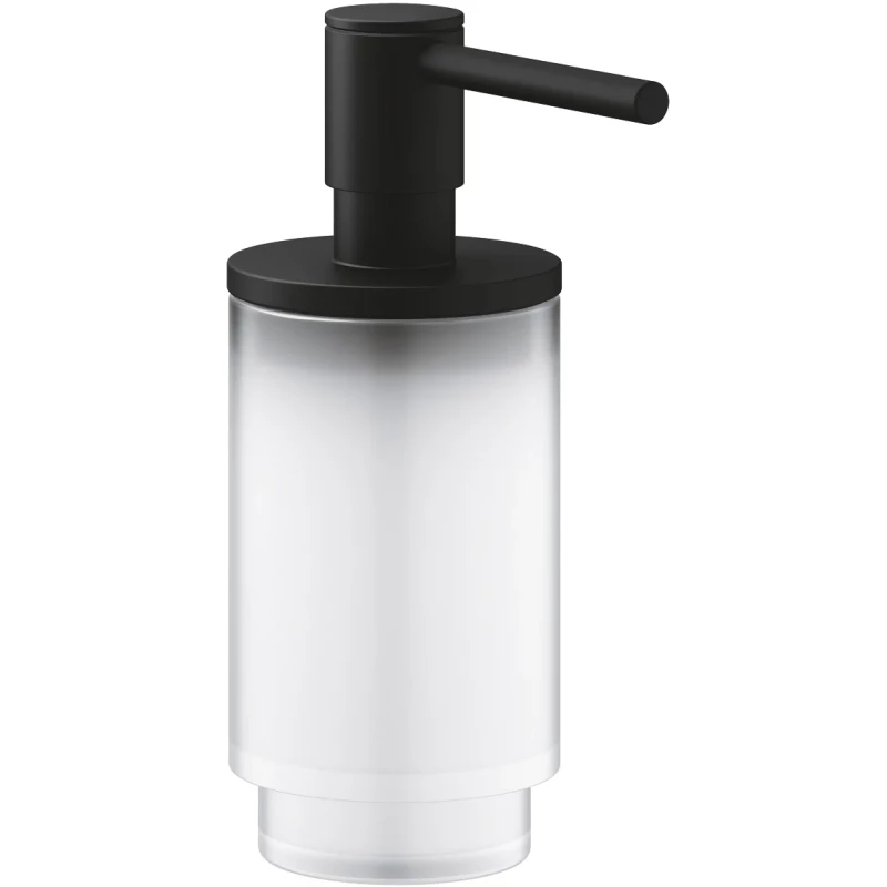 Дозатор для жидкого мыла Grohe Selection 41218KF0 120 мл, черный матовый Дозатор для жидкого мыла Grohe Selection 41218KF0 120 мл, черный матовый