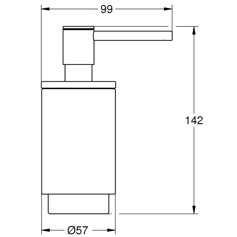 Дозатор для жидкого мыла Grohe Selection 41218KF0 120 мл, черный матовый Дозатор для жидкого мыла Grohe Selection 41218KF0 120 мл, черный матовый
