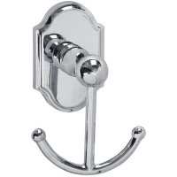 Крючок Veragio Stanford Cromo VR.STD-7733.CR двойной, для ванны, хром