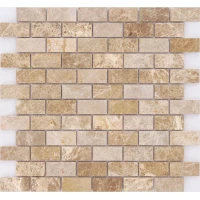 Мозаика Pietrine 4 Emperador Light POL 23x48x4