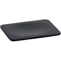 Мыльница Bemeta Organic 167108330 настенная, черный матовый