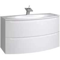 Тумба белый глянец 98,4 см Belux Ганновер НП 100-02 4810924282415