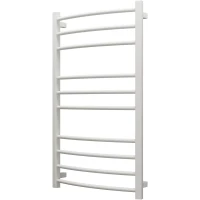 Полотенцесушитель электрический Grota Eco Calma 4607118214990 900x530, ТЭН левый/правый, белый матовый