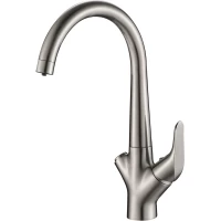 Смеситель для кухни Zorg SH 815 SATIN с подключением к фильтру, сатин