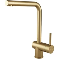 Смеситель для кухни Paulmark Spring Sp212067-BG золотой матовый