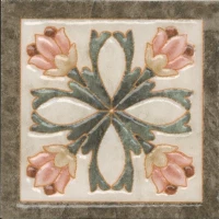 Вставка Kerama Marazzi Лирия лаппатированный 8x8 VT\A47\SG1544L 