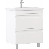 Тумба под раковину Vigo Holly 040 66,4 см, напольная, белый матовый