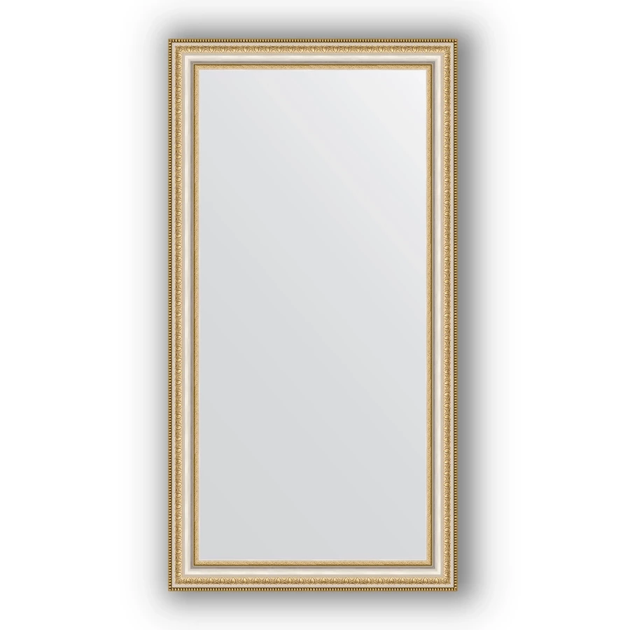 Зеркало 55x105 см золотые бусы на серебре Evoform Definite BY 1057
