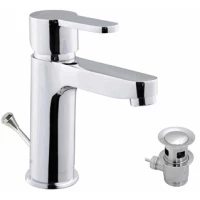 Смеситель для раковины с донным клапаном Adell Lento 15494311