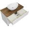 Комплект мебели слоновая кость 100 см ASB-Woodline Риола - 9