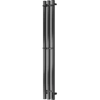Полотенцесушитель электрический APEXTERMO Sirius SR20112GN 1090x150, диммер правый, оружейная сталь матовый