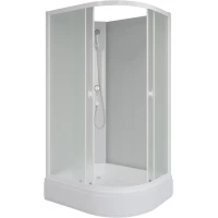 Душевая кабина 110x80x195 см Niagara P110/80/26L/MT/BK матовое