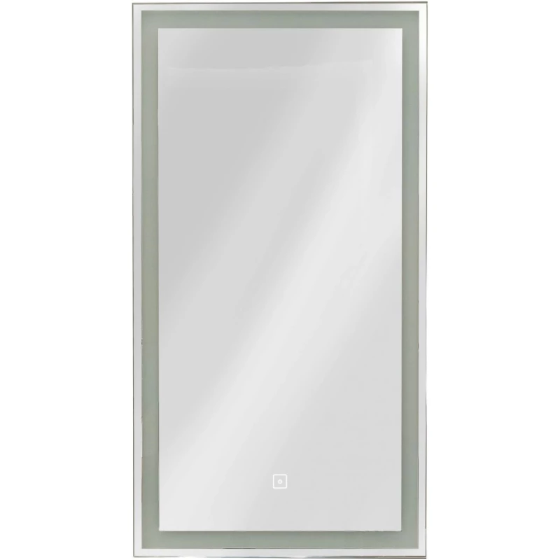 Зеркальный шкаф 35x65 см черный матовый L Art&Max Techno AM-Tec-350-650-1D-L-DS-F-Nero