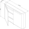Комплект мебели белый глянец 100 см Am.Pm Sensation M30FHX1002WG + M30WPC1001WG + M30MCX1001WG - 14
