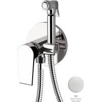 Гигиенический душ Mariani Artic B37185AT00 со смесителем, белый матовый