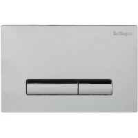 Кнопка смыва BelBagno Genova BB019-GV-CHROME для инсталляции, хром