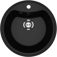 Кухонная мойка Ulgran ультра-черный U-601-344