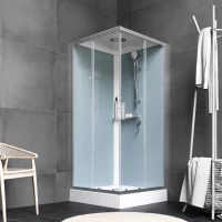 Душевая кабина 90x90x213 см Am.Pm Gem Square W90C-403-090MT прозрачное