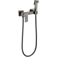 Гигиенический душ Grocenberg GB101N-BG со смесителем, графит