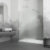 Неподвижная перегородка 119 см RGW WA-02 Walk-in 41100212-51 шиншилла