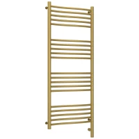 Полотенцесушитель электрический 1200x500 состаренная латунь МЭМ правый Сунержа Флюид 3.0 051-5821-1250