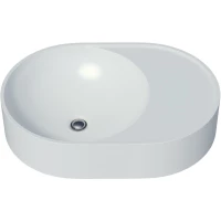 Раковина 48,5x33,8 см Madera Luna 4627173210720