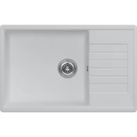 Кухонная мойка KuchenStern Ku-Granit Flug 60 109WH10 78x50 см, белый