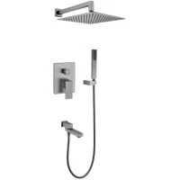 Душевой комплект 300 мм Grocenberg GB5089BG-1