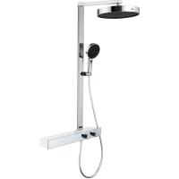 Душевая система Fmark FS45A-02 320 мм, со смесителем, хром