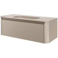 Тумба под раковину Armadi Art Voi Daphne 782-120-D 120 см, подвесная, бежевый матовый